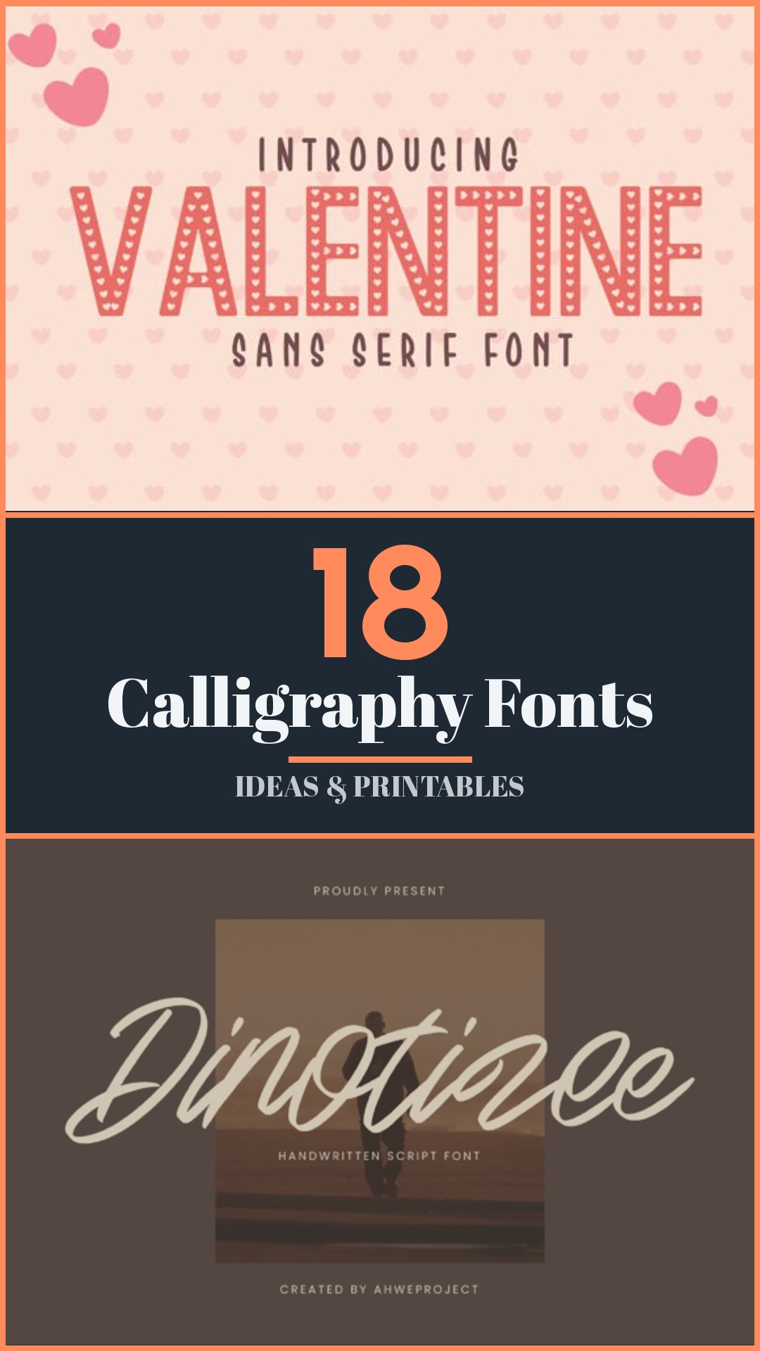 18 Calligraphy Fonts